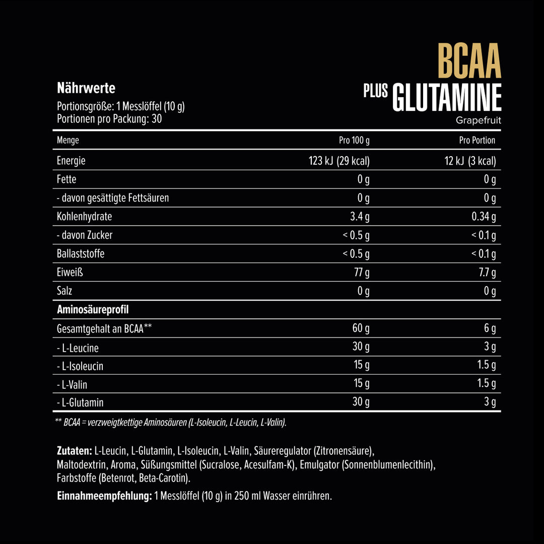 BCAA+Glutamine