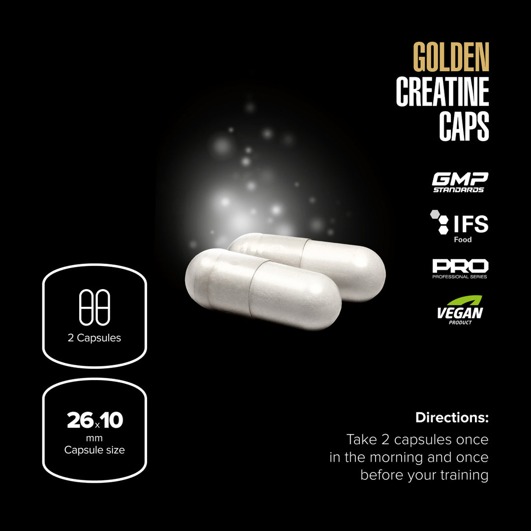 Golden Creatine Caps