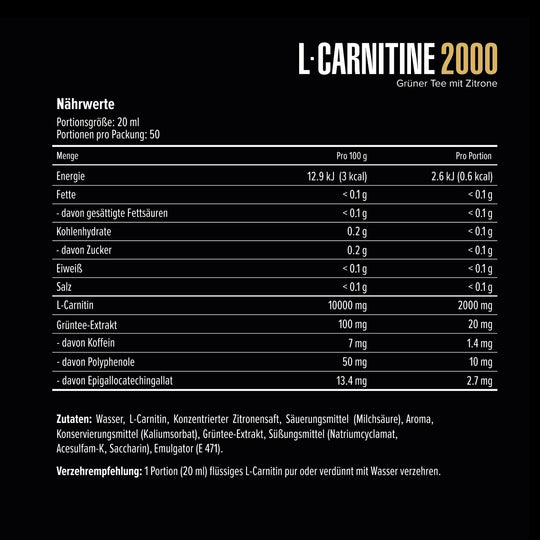 L-Carnitin 2000 Flasche