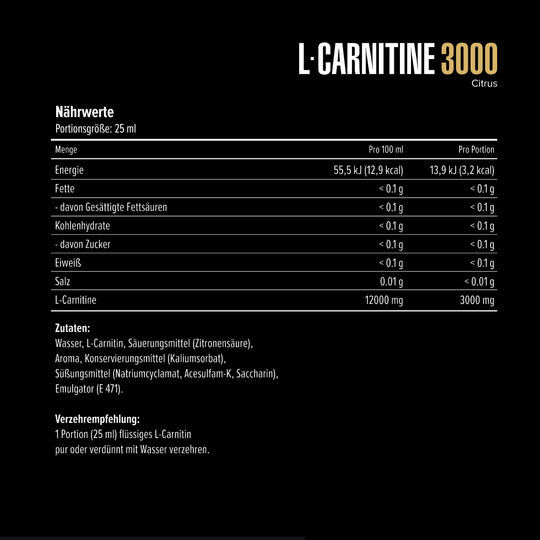 L-Carnitine 3000 Shots