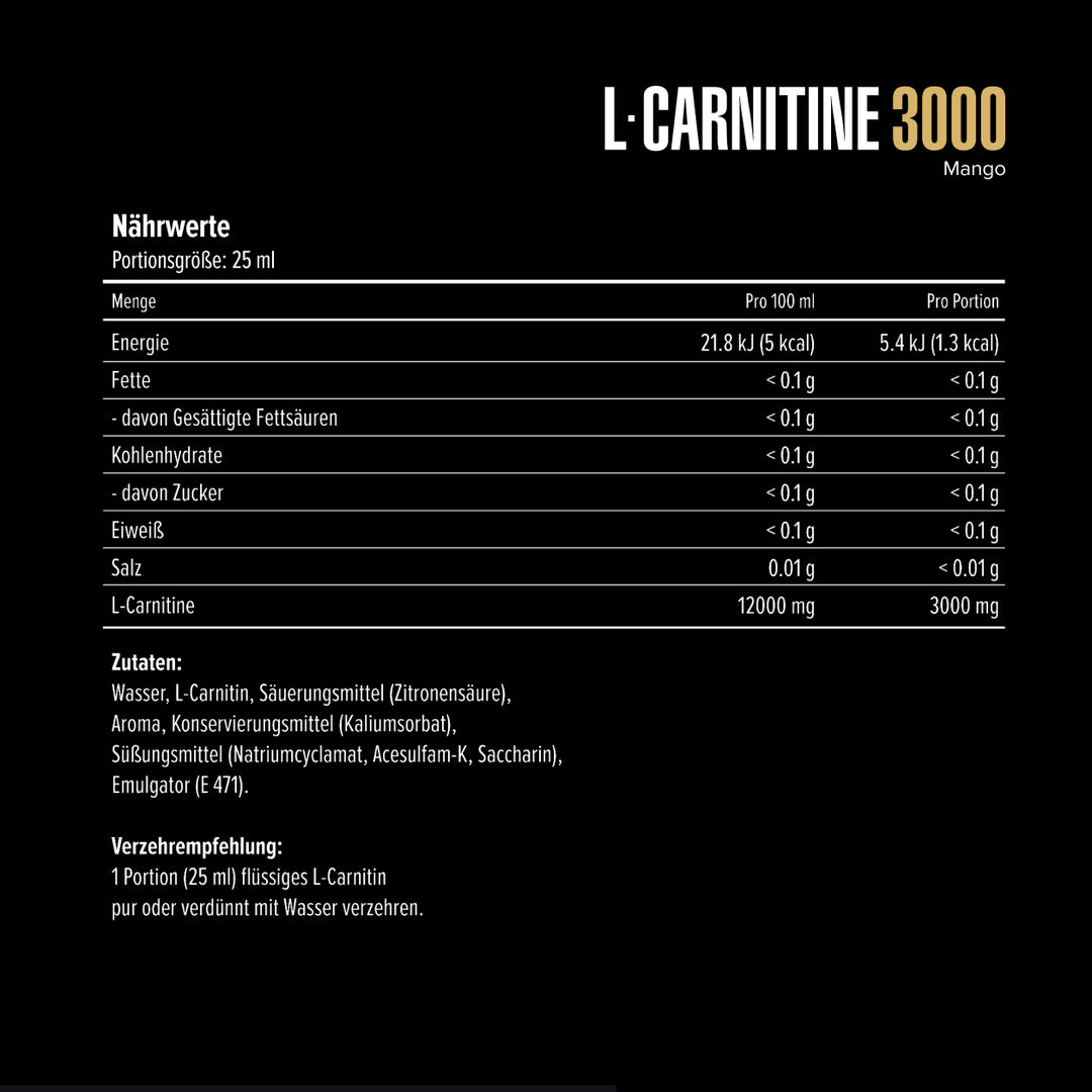 L-Carnitine 3000 Shots