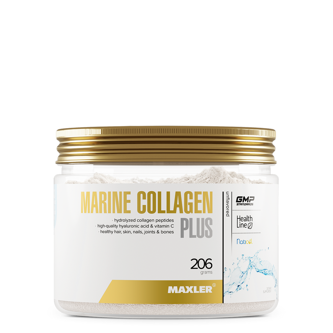 Maxler Marine Collagen Plus container on a white background
