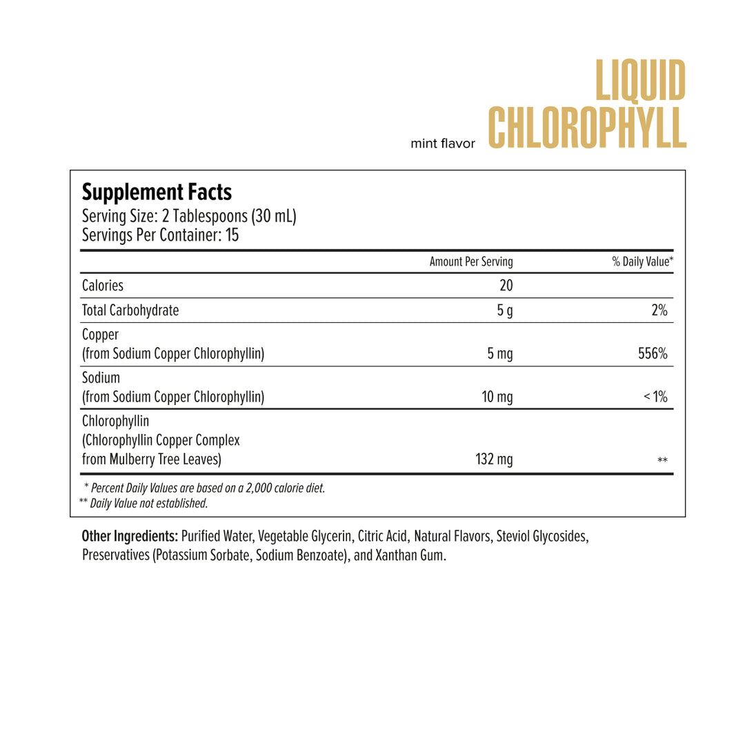 Liquid Chlorophyll