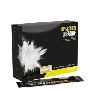 A photo of 100% Golden Creatine box.