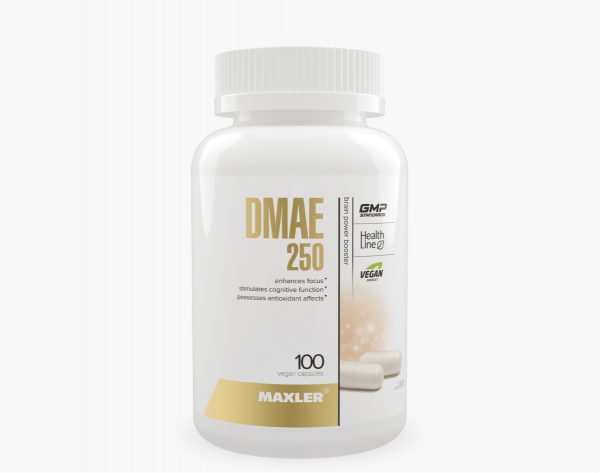 An image of the DMAE 250 bottle on a white background.