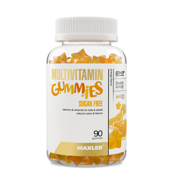Multivitamin gummies sugar free orange