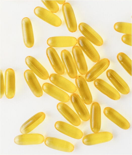 Softgels with essential Omega-3 for cardiovascular support