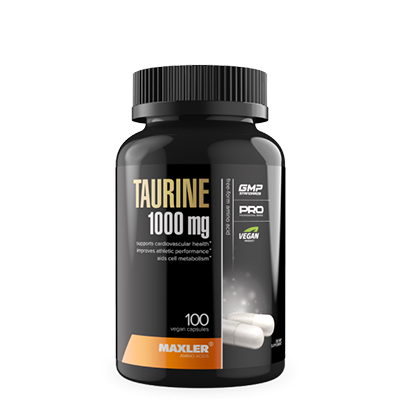 Taurine 1000mg in a plastic can