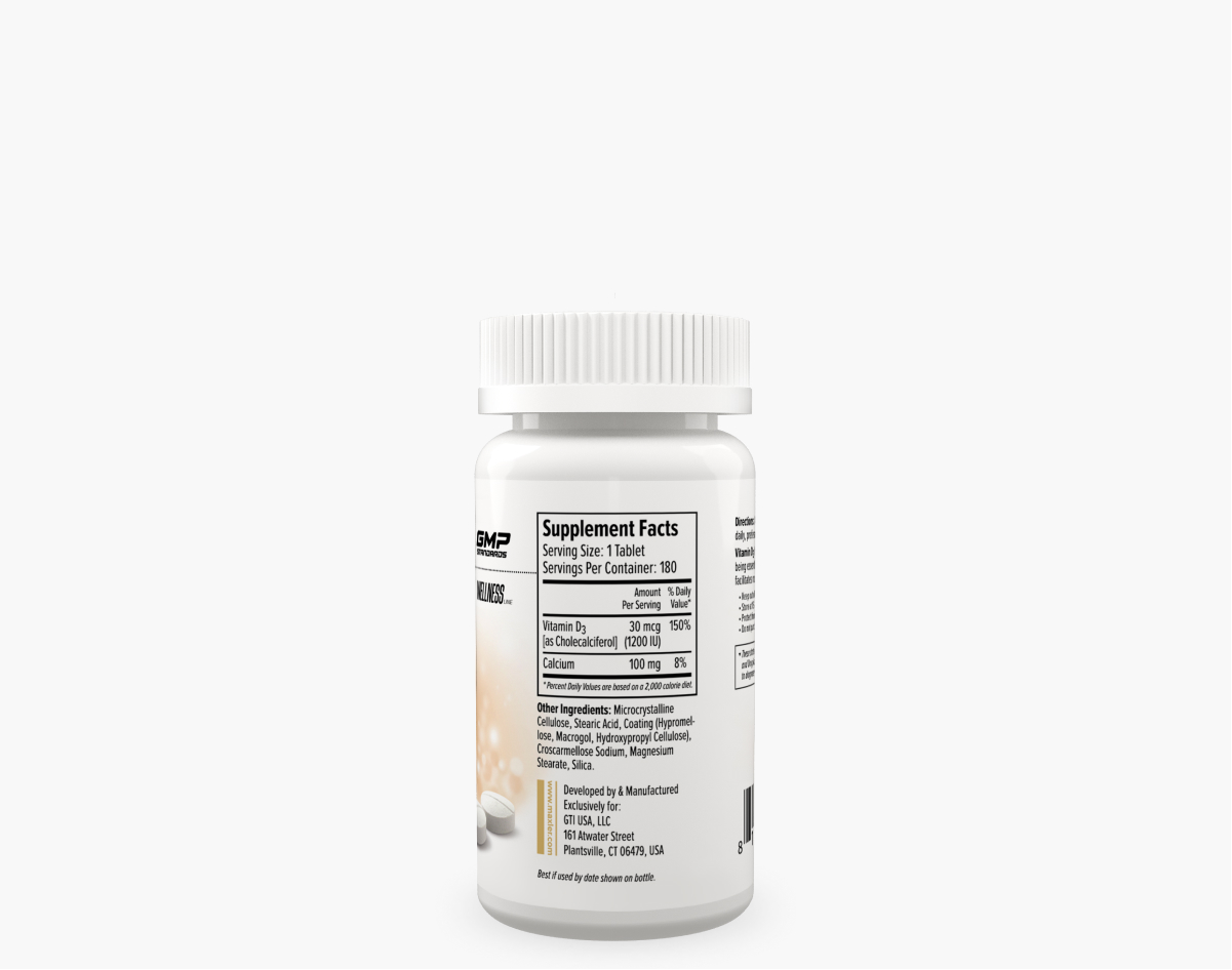 Buy Vitamin D3 1200IU - Maxler Vitamins & Minerals