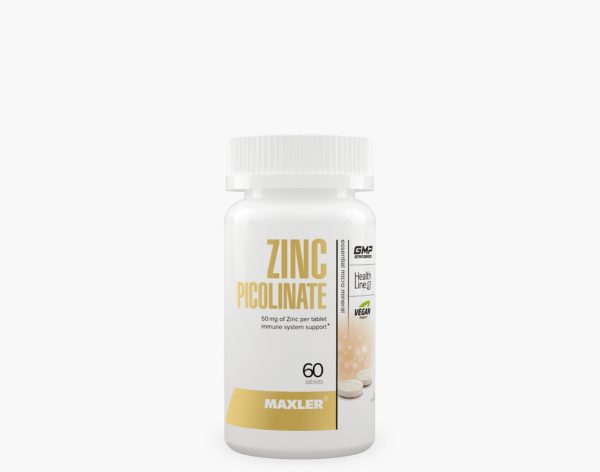 A bottle of Zinc Picolinate 50 mg.