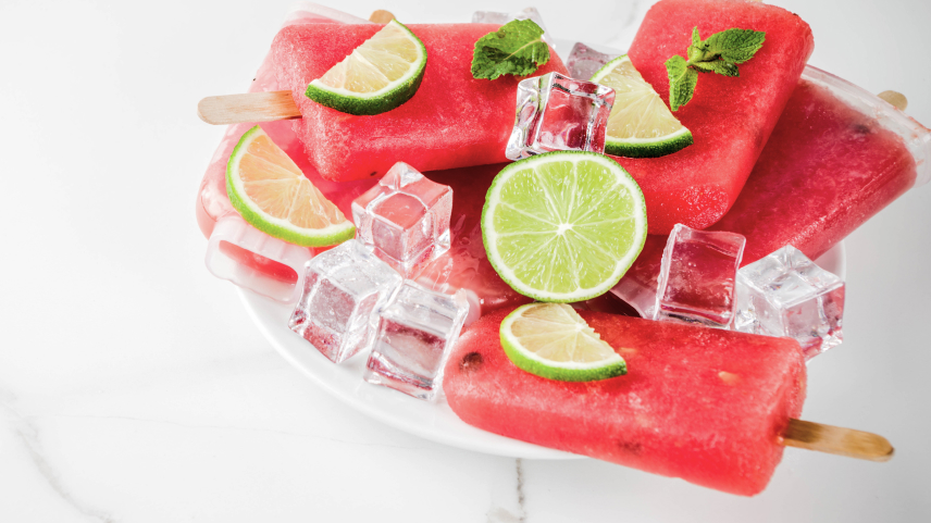Refreshing Watermelon Lime Popsicles