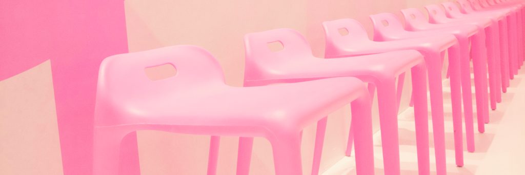 Barbie pink chairs