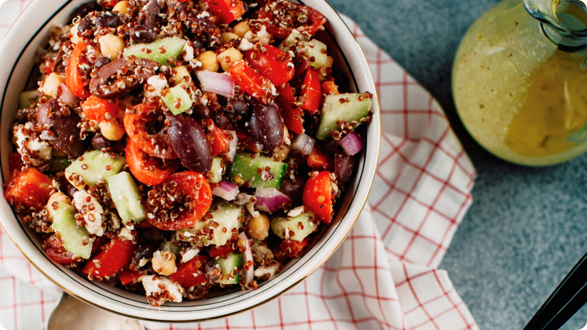 Meatless Mondays: Mediterranean Quinoa Salad - Maxler