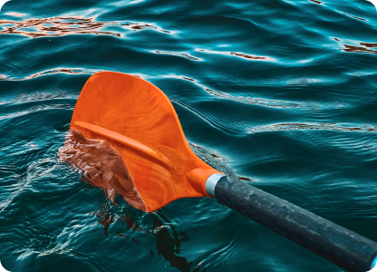 Boat in the sea