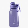 Maxler Water Bottle Shake&Mix in deep purple, designed for athletes and fitness enthusiasts